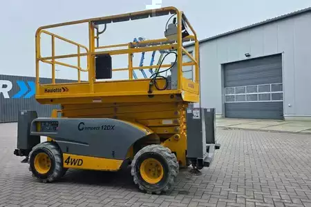 Ollós munka emelvény 2018  Haulotte Compact 12DX Diesel, 4x4 Drive, 12m Working Height (7)