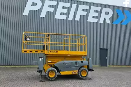 Ollós munka emelvény 2018  Haulotte Compact 12DX Diesel, 4x4 Drive, 12m Working Height (9)