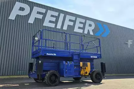 Sakse arbejds platform 2000  Haulotte H15SDX Diesel, 15m Working Height, 500kg Capacity, (1)