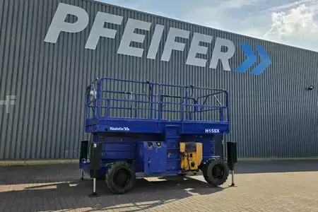 Sakse arbejds platform 2000  Haulotte H15SDX Diesel, 15m Working Height, 500kg Capacity, (10)