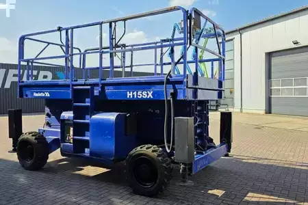 Sakse arbejds platform 2000  Haulotte H15SDX Diesel, 15m Working Height, 500kg Capacity, (8)