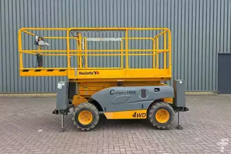 Scissors Lifts 2018  Haulotte COMPACT 10DX Diesel, 4x4 Drive, 10.2m Working Heig (9)