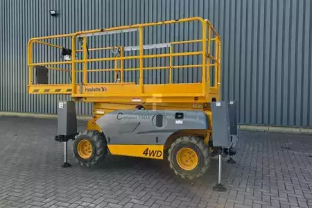 Scissors Lifts 2018  Haulotte COMPACT 10DX Diesel, 4x4 Drive, 10.2m Working Heig (10)