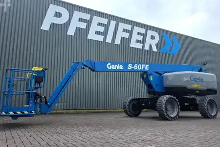 Telescopic Boom 2022  Genie S60FE Hybrid, 4x4 Drive, 20.6m Working Height, 12. (1)