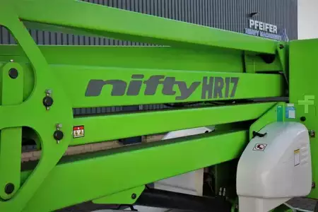 Plataformas articuladas 2013  Niftylift HR17NDE HYBRIDE Hybrid Battery & Diesel, 17m Worki (6)