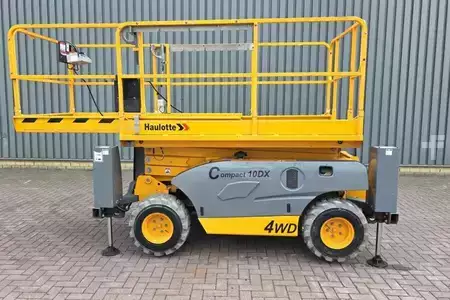 Scherenarbeitsbühne 2018  Haulotte COMPACT 10DX Diesel, 4x4 Drive, 10.2m Working Heig (11)