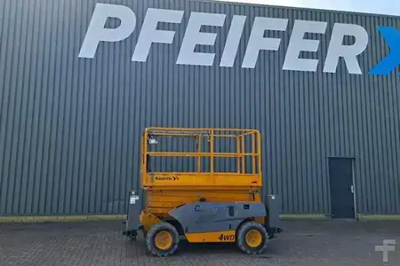 Scherenarbeitsbühne 2018  Haulotte Compact 12DX Diesel, 4x4 Drive, 12m Working Height (1)