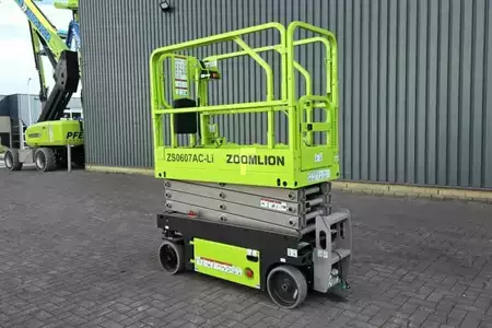 Pracovní plošina s nůžkovým zdvihem 2024  Zoomlion ZS0607AC Li Unused, Valid Inspection, 7.80m Workin (9)