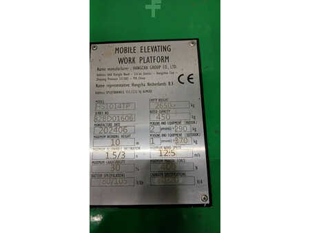 Scherenarbeitsbühne 2024  Hangcha HS1014TP (3)