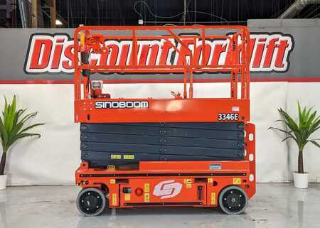 Scissor lift 2024  SinoBoom 3346E (2)