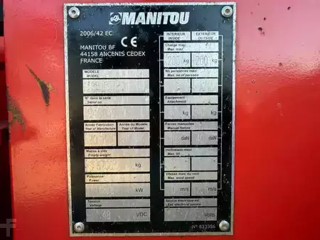 Plataforma Articulada 2014  Manitou 150 AETJ C (7)