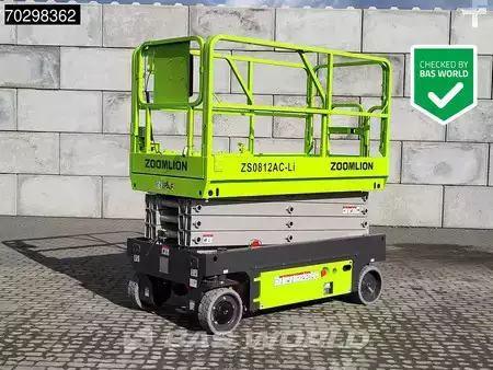 Levantamento tesoura 2024  Zoomlion ZS0812AC-Li 8 M - Factory Warranty - CE-Certified (1)