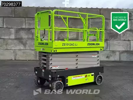 Levantamento tesoura 2024  Zoomlion ZS1012AC-Li 10 M – Factory Warranty – CE-Certified (1)