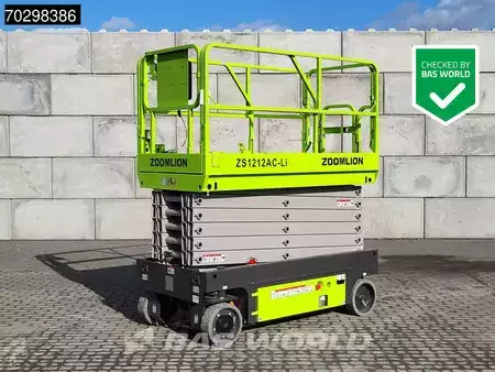 Levantamento tesoura 2024  Zoomlion ZS1212AC-Li 12 M - Factory Warranty - CE-Certified (1)