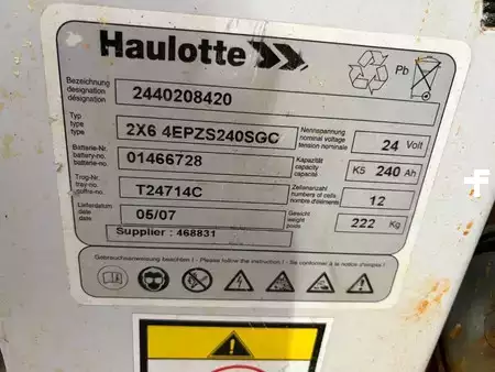 Fler stegs bom 2007  Haulotte Star 10 electric 10m workingheight (17)