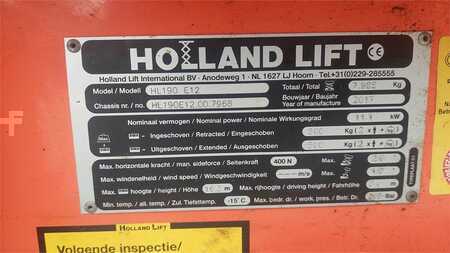 Pracovní plošina s nůžkovým zdvihem 2017  Holland-Lift HL-190E12 (2)