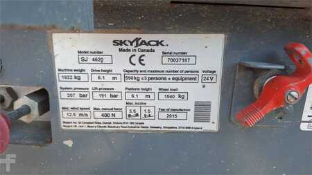 Pracovní plošina s nůžkovým zdvihem 2015  SkyJack SJIII4620 (2)