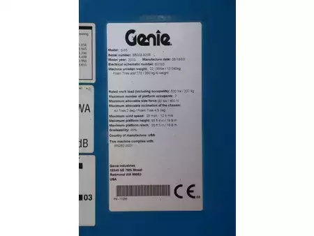 Telescopic Boom 2003  Genie S-65 (27)