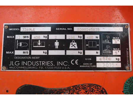 Piattaforme aeree a pantografo 2015  JLG 3369LE (18)