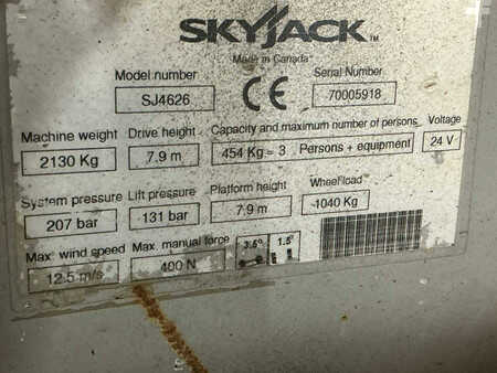 Scissors Lifts - Skyjack SJIII 4626 (12)