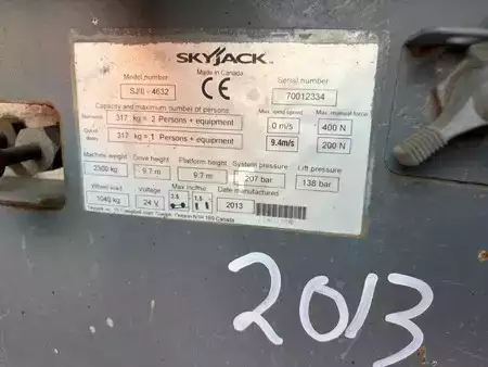 Sakse arbejds platform 2013  Skyjack SJ4632 (9)