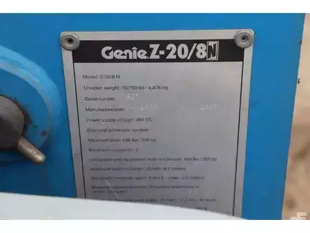 Podnośnik przegubowy 1998  Genie Z-20/8 N (17)
