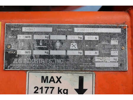 Piattaforme aeree articolate 2012  JLG 340AJ (22)