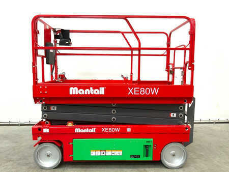 Piattaforme aeree a pantografo 2023  Mantall XE80W (10)
