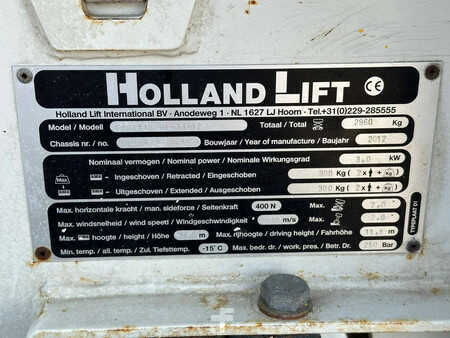 Piattaforme aeree a pantografo 2012  Holland-Lift ECOSTAR HL-11812 (7)