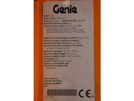 Teleskopbühne 2005  Genie S-45 (12)