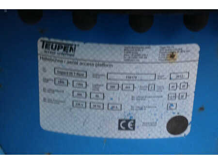 Aanhangerhoogwerker 2012  Teupen gepard 25t (25)