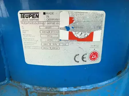 Podnośnik teleskopowy 2016  Teupen LEO25T (25)