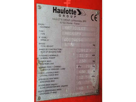 Gelenkteleskopbühne 2012  Haulotte HA16SPX (21)