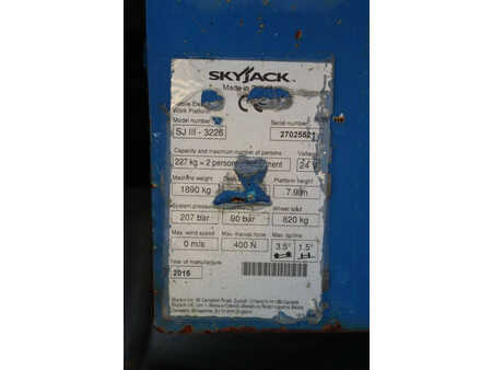 Schaarhoogwerker 2015  Skyjack SJIII 3226 (17)