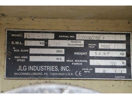 Scissor lift 1999  JLG 1932-E2 (24)