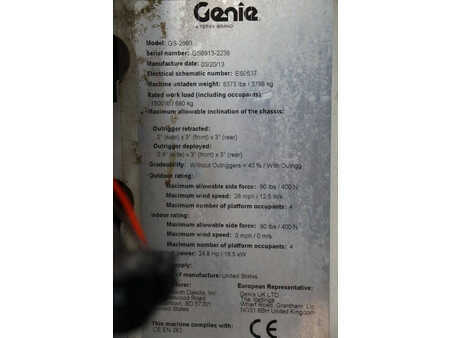Piattaforme aeree a pantografo 2013  Genie GS-2669 (15)