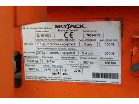 Saxliftar 2015  Skyjack SJ4632 (15)