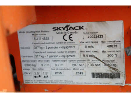 Saxliftar 2015  Skyjack SJ4632 (15)