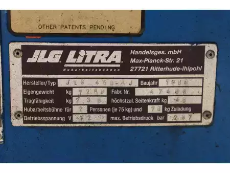 Led arbejdsplatform 1999  JLG 450 AJ (30)