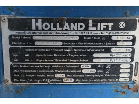 Podnośnik nożycowy 2003  Holland-Lift COMBISTAR B-195DL25-4WD/P/N (15)