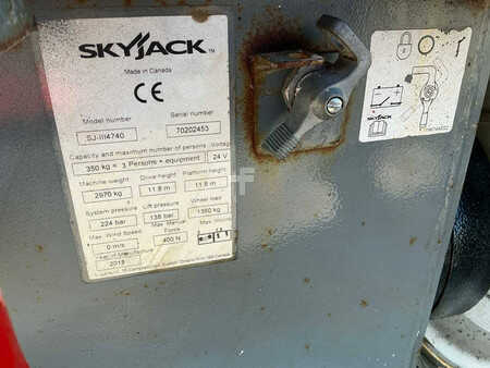 Scissors Lifts 2018  Skyjack SJ-III 4740 (16)