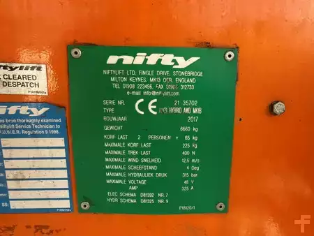 Knikarmhoogwerker 2017  Niftylift HR21 HYB (25)