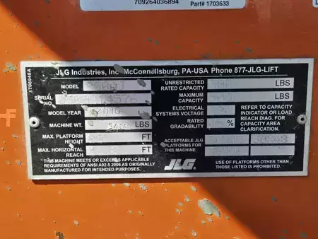 Plataforma Articulada 2016  JLG 800AJ (12)