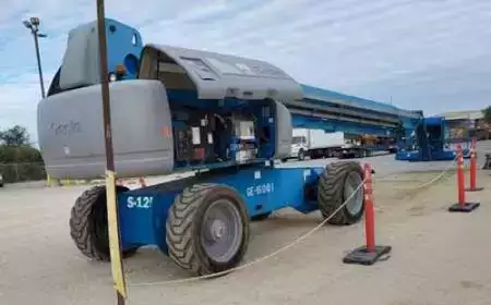 Telescopic boom lift 2016  Genie S125 (2)