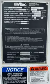 Articulating boom lift 2014  Altec A77-TE93 (23)