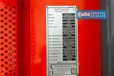 Scherenarbeitsbühne 2024  Dingli S0807AC+ | 2025 (16)