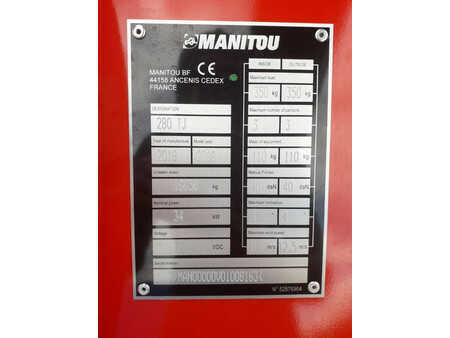 Podnośnik teleskopowy 2016  Manitou 280 TJ (16)