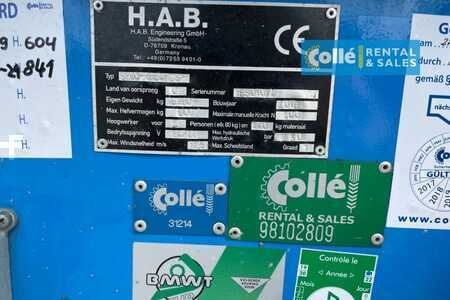 Scherenarbeitsbühne 2016  HAB S280-12E4WDS | 2016 (13)