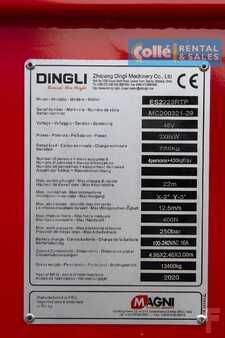 Pracovní plošina s nůžkovým zdvihem 2022  Magni ES 2223 RTP | 2022 (12)