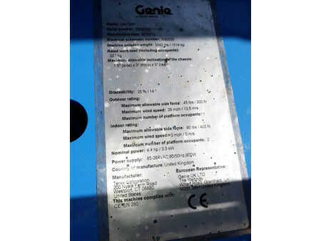 Scissor lift 2012  Genie GS 1932 (9)